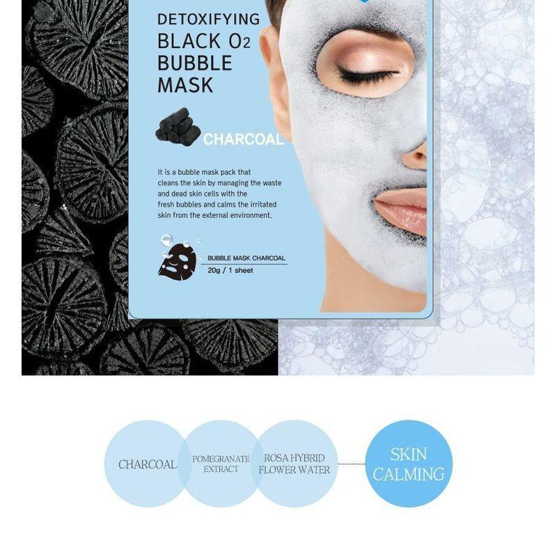 EyeNlip - Entgiftende Schwarze O2 Blasenmaske - 2 Arten