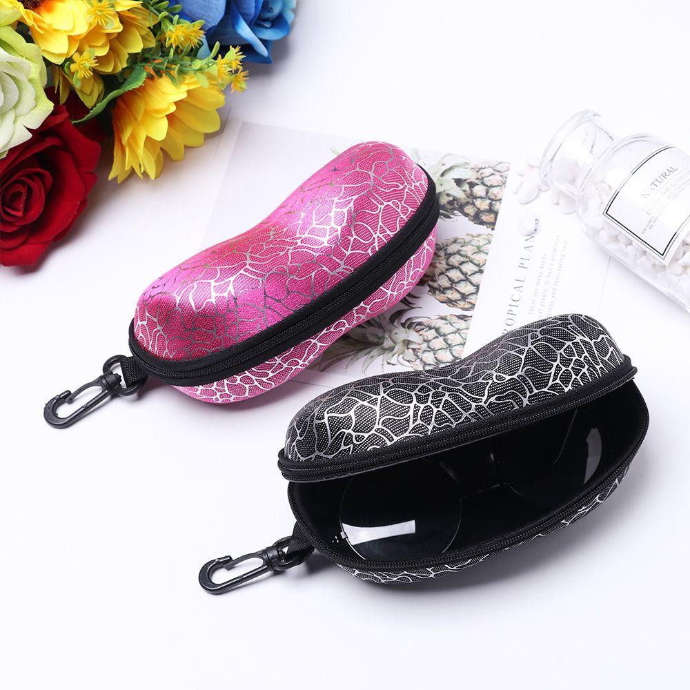 Outdoor Holder Rectangle Eyewear Protector Hard Eye Glasses Zipper Box Glasses Case