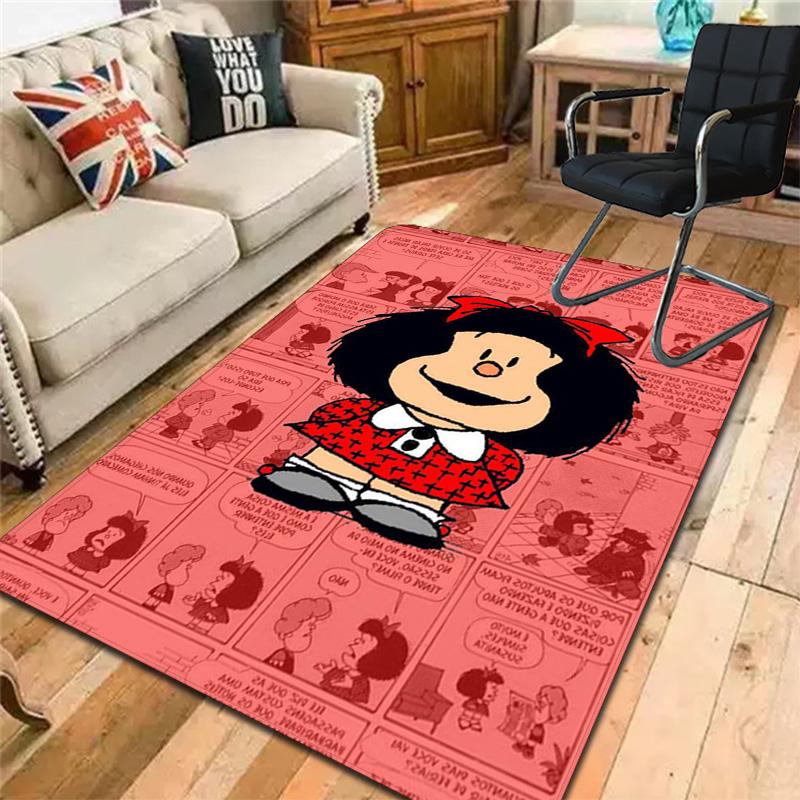 Mafalda Rug Floor Mat for Living Room or Bedroom Soft and Comfortable Carpet a Gift for Birthday and Holiday.NFF0928451
