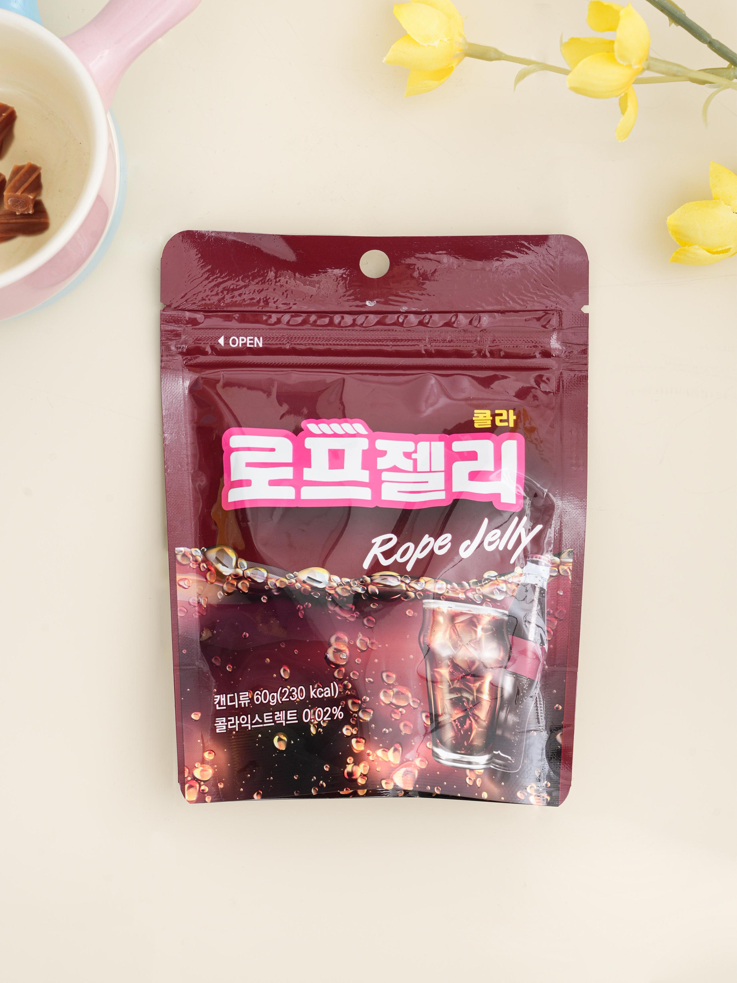 Cola Flavor Rope Jelly Candy 60g 1ea