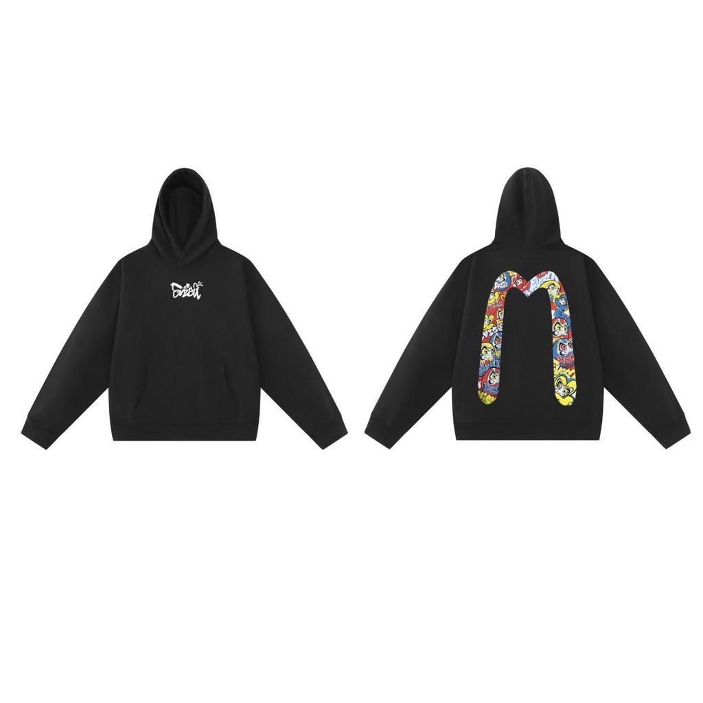 Fukujin 2025 Unisex Classic Hoodie: Autumn/Winter High-Quality Streetwear Fashion (Size: Small To Medium).
