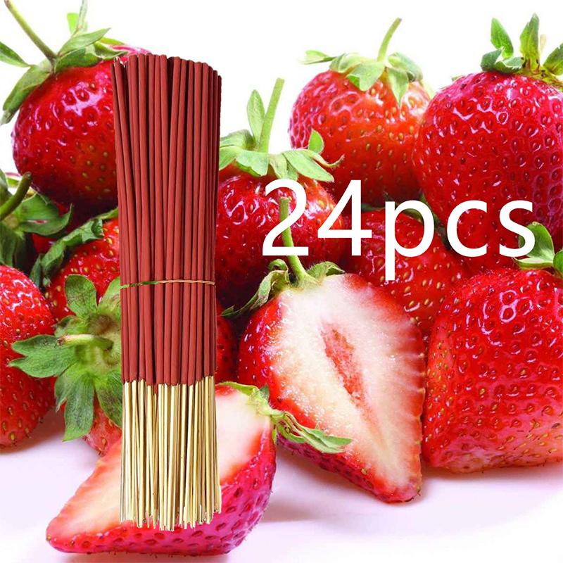24Pcs Aromatherapy Wood Sticks Home Decoration Hotel And Spa Atmosphere Multiple Scents Available