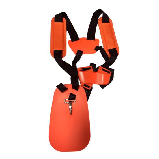 Universal Trimmer Harness Adjustable Strimmer Harness Padded Double Shoulder Straps with Belt for Brush Cutters Garden Grass Trimmer