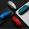 Mode TPU Auto Smart Schlüsselhülle Etui Fob für Tesla Model 3 Model Y Model X Model S Schlüsselhülle Tasche Halter Schutz Zubehör