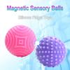 Silikonowe Kulki Magnetyczne Zabawka Fidget Dziecko Autyzm Uspokajająca Sensoryczna Zabawka Fidgetowa Dorośli Redukcja Stresu Kulki na Zmartwienia Aktywność na Palce