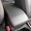 Black Center Console Armrest Box Cover Leather Pad For VW Golf 8 MK8