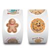 500 Stickers/roll Cartoon Cookies Stickers Cute Children's DIY Skateboard Suitcase Roll Stickers