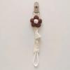 Cute Flower Dummy Nipple Holder Plastic Embroidery Pacifier Clips Baby Pacifier Chain  Newborn