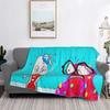 Super Scivoloso Slime Sam Coperte Morbida Calda Coperta Plaid Biancheria da Letto per Letto Soggiorno Picnic Viaggio Casa Divano