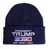 Trump TRUMP Wool Hat Men and Women America great again Embroidered Knit Hat