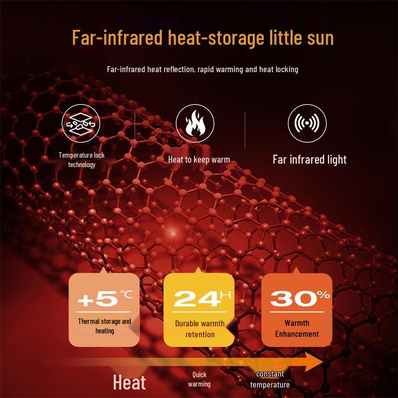 Withwolf Men's 7A Antibacterial Tech Warming Merino Wool Sweater