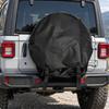 Hanging Spare Tire Cover with Storage Compartment Waterproof Mounted Protector Bag