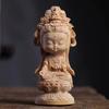 Guanyin Buddha-staty, Buddha Tathagata-staty, miniatyr Buddha-staty, amulettstaty, hushållsdekorationsstaty