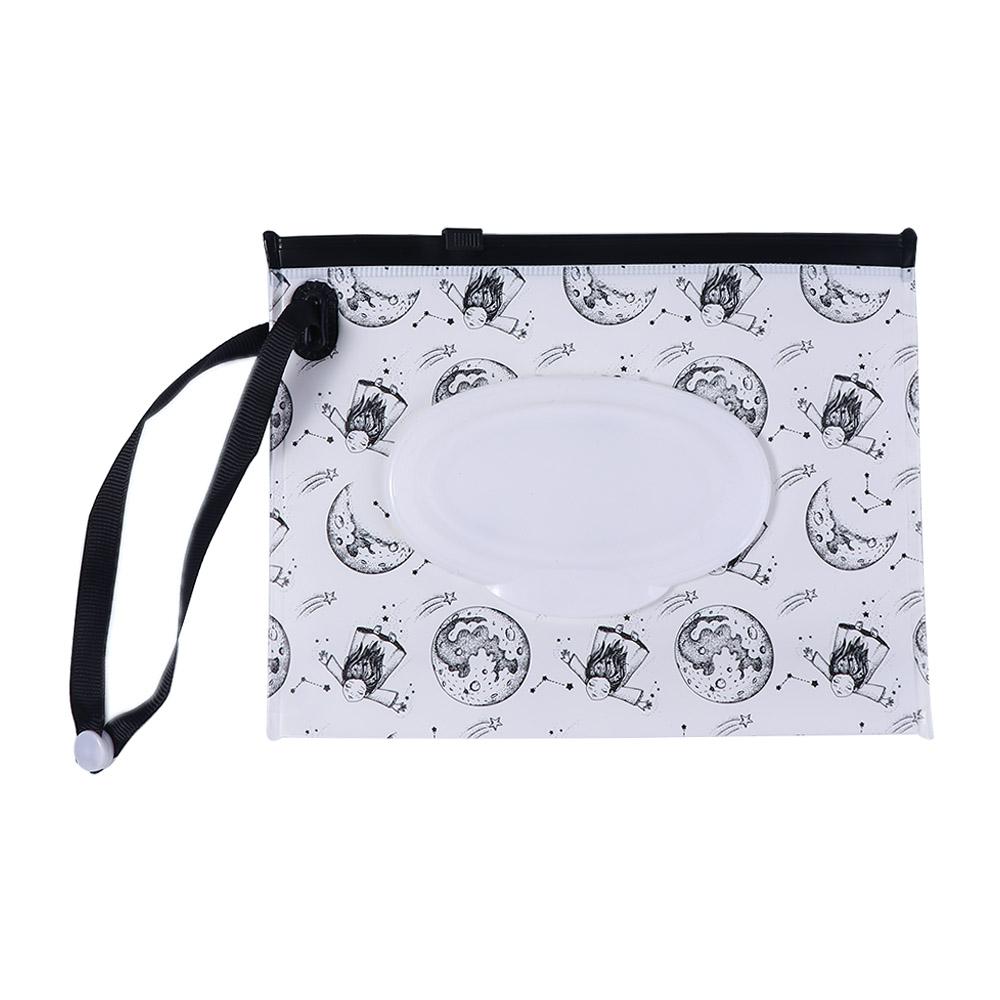 Lightweight Cute Reusable Eco-friendly Refillable Portable Wipes Case Wet Wipes Box Wipes Container Wet Wipes Bag