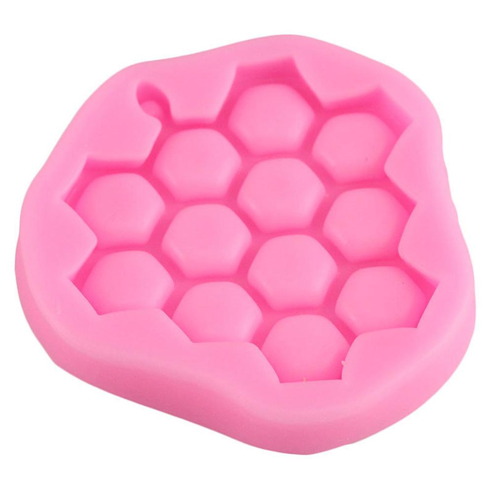Mini  Honeycomb  Silicone  Cake  Molds Fondant Chocolate Candy Biscuit Baking Diy Mould