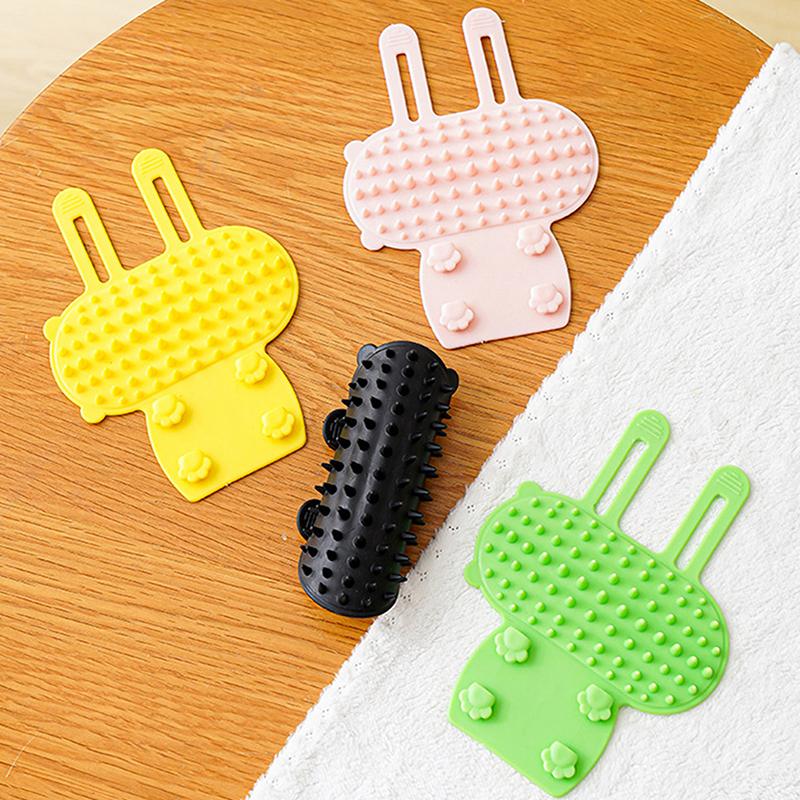 Cat Scratcher Massager Comb Pets Table Corner Scrape Hair Brush Remove Hair Comb Kitten Care Accessories