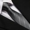 Dress Black Business No Zipper Men'S Professional Tie Casual Wedding Groom Korean Edition One Pull Tie