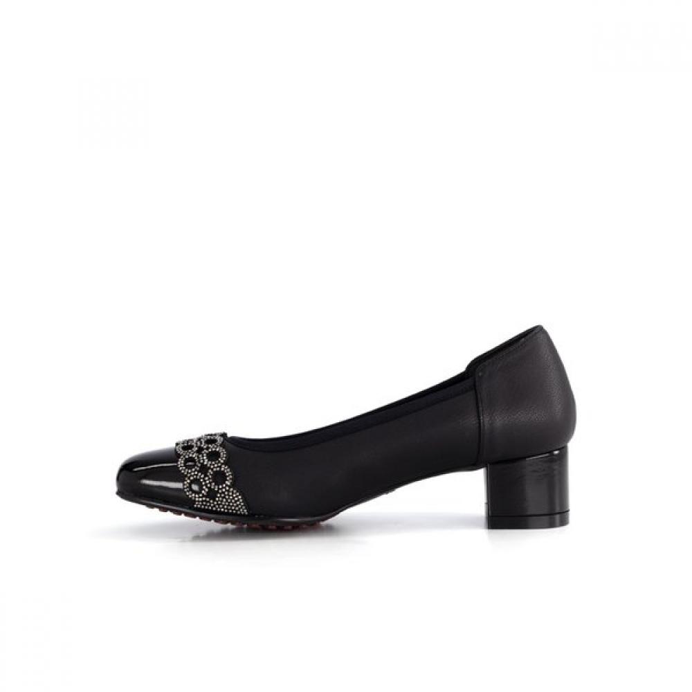 VAINER Women Dress Shoes Spandex Leather Black C170a0v1ba
