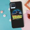 Back To The Future Time Machine For OnePlus 11 10 Pro 10T Nord CE 2 Lite Realme C55 C35 C33 C31 C30 C21Y GT Neo 5 3 2T Case