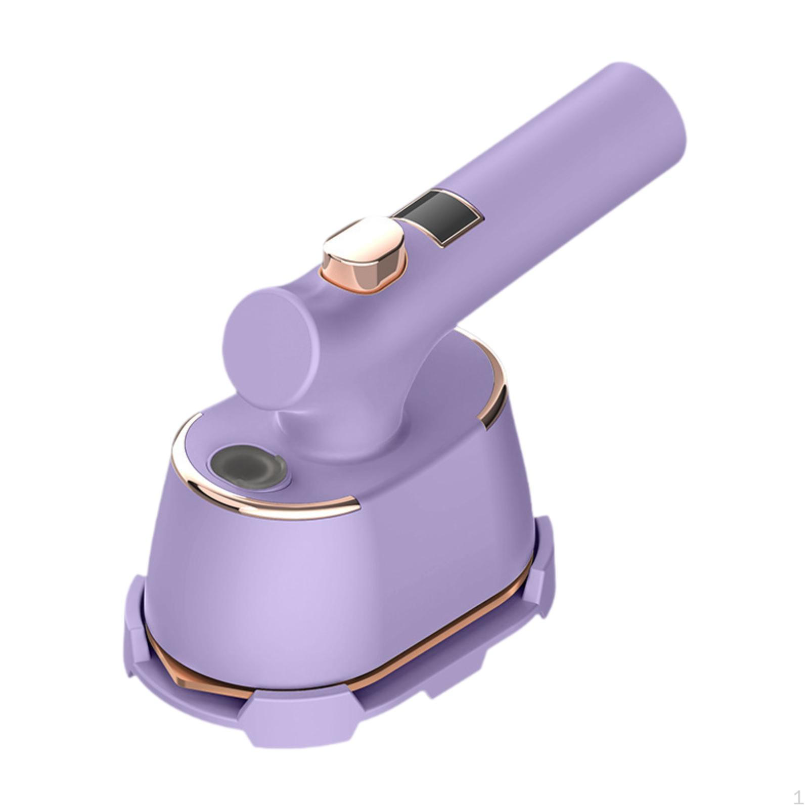 

Travel Steamer Iron Garment Handheld for Dress Jackets Shirt Green фіолетовий