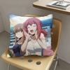 1pc Non Toyoguchi Anime Characters Pillow Case Fashion Square Pillowcase Bedroom Sofa Room Ins Decoration Leisure