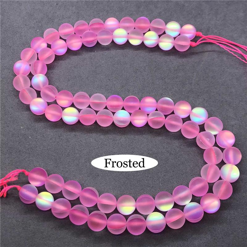 Perline di Cristallo Rosa per Creare Gioielli Bracciale Collana