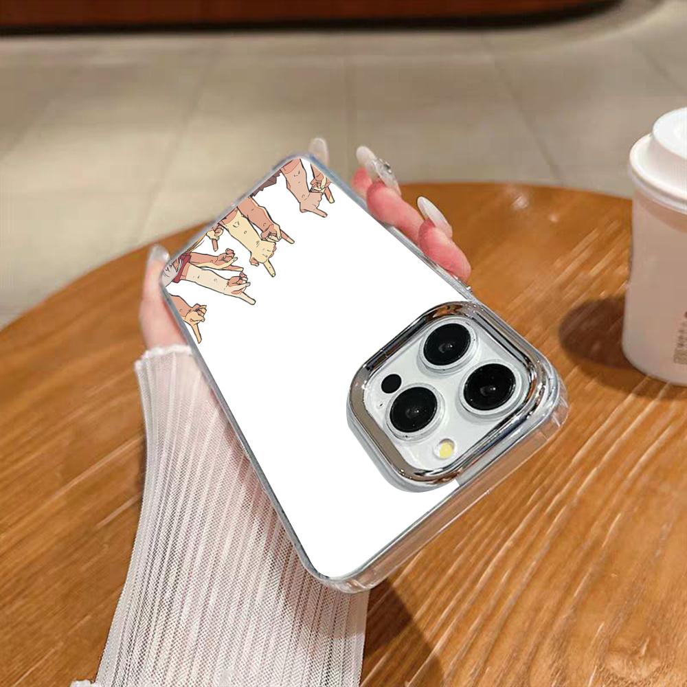 Cool Anime H-Haikyu!! Phone Case For Iphone 17 16 15 14 13 12 11 Pro Max Xr Air Plus Silicone Cover Silver Hard Shell Cover
