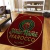 Moroccan Football Crest Custom Name Carpet Rug For Living Room Bedroom Home Sofa Decoration Kids Play Nonslip Floor Mat
