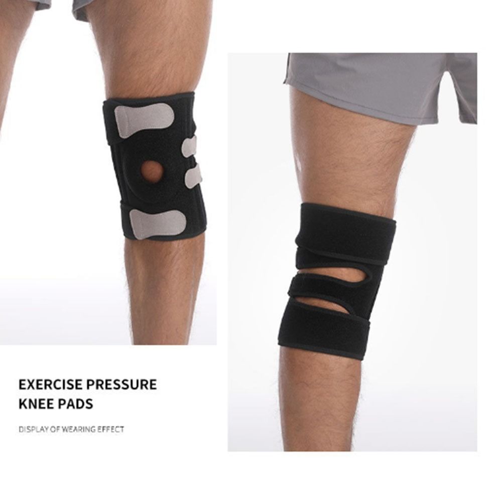 Breathable Knee Support Protector Adjustable Knee Brace Men Women Sports Knee Pad  Running