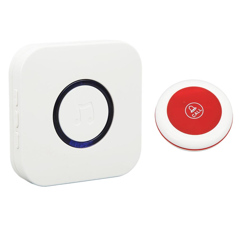 Wireless Caregiver Pager with Receiver Nurse Calling Alert System for Home Elderly Patient Disabled