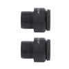 2 Stück 10x Mikroskop-Okulare 22mm Hoher Augenabstand Weites Sichtfeld Optische Linse Okular Dioptrieneinstellung 30mm Anschluss