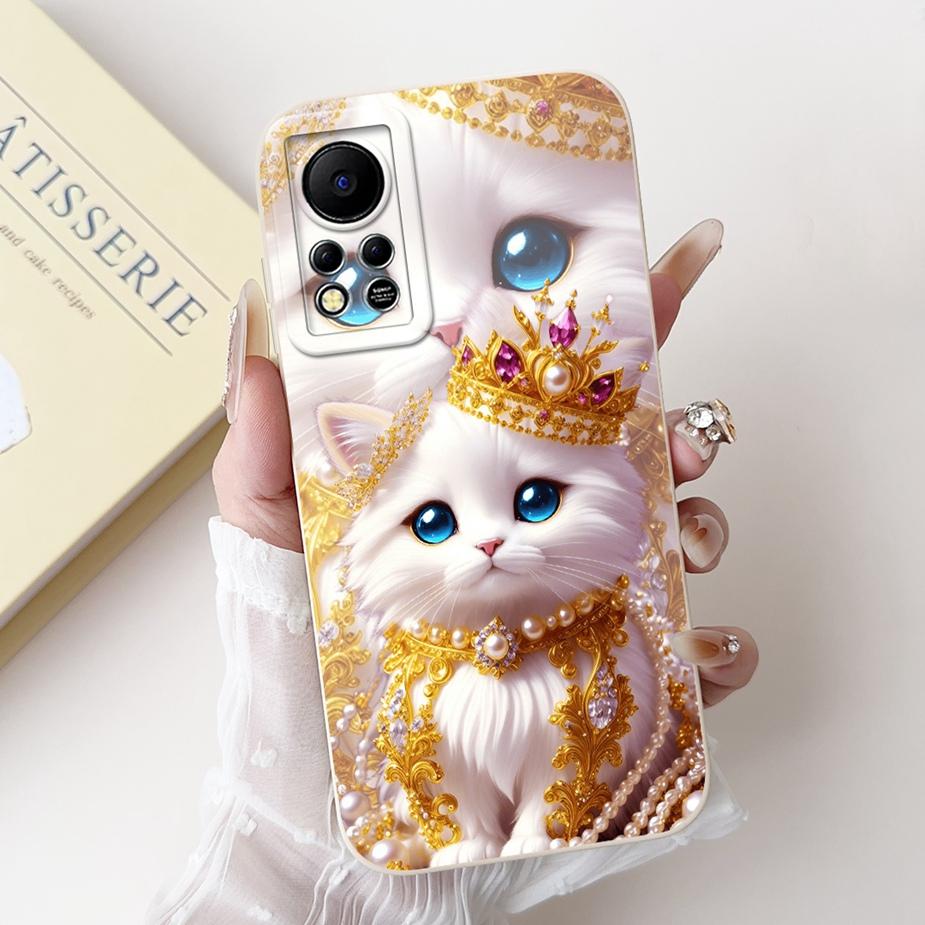 For Infinix Hot 11s NFC Case New Fashion Candy Painted Cover Silicone Case For Infinix Hot 11S X6812 X6812B Hot11s NFC Soft Bags