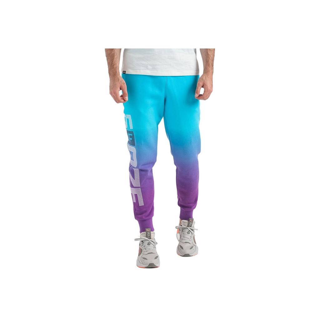 Puma Basketbalová série Gradientní ležérní pletené sportovní kalhoty s středním pasem Pánské spodky Modré 535114-01