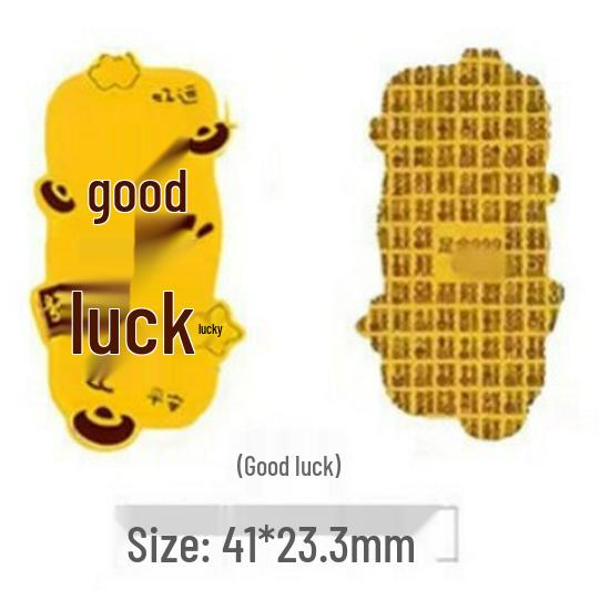 999 Pure Gold Treasure Chest Phone Sticker - Princess New Year Wealth Stickers Gift