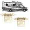 RV Cabinet Hinge 1Celsius2in Overlay Self Closing Cabinet Hinge Hardware for Rv Boat Bathroom Kitchen
