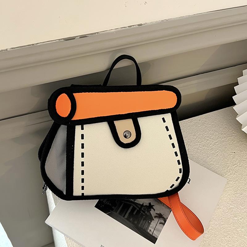 Two-dimensional Animation Girl Heart Cute Cake Bag New Chain Messenger Bag Light Small Bag Female