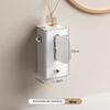 Wall-Mounted No-Punch Tissue and Towel Dispenser