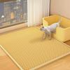 Kattenbakmat anti-uitgooien kattenbakfilter anti-spat anti-vuil kattenbak huisdier mat dubbellaagse kat en hond mat