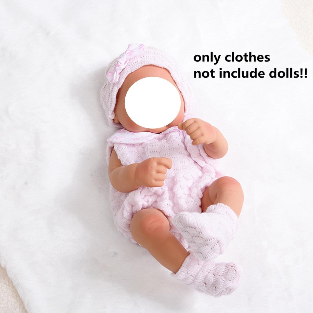 Rochie Vestă Păpuși Ținută Haine Pentru Păpușă Bebeluș de 16 inch 40 cm Pulovere Drăguțe Salopete Haine pentru Păpuși Accesorii pentru Păpuși Jucării pentru Copii