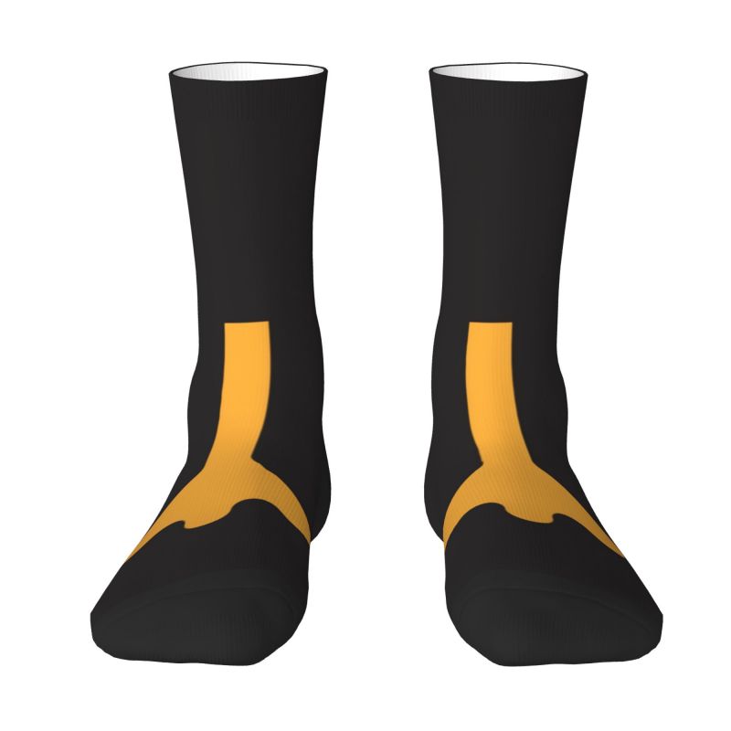 Anpassade Herrstrumpor med Kycklingben Unisex Roliga 3D-tryckta Tecknade Djurklänningsstrumpor