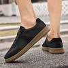 Fashion Mesh Cloth Men Casual Shoes Lace-Up Breathable Skate Shoes Fashion Men Male Comfortable Walking Shoe All-match Outdoor Flats