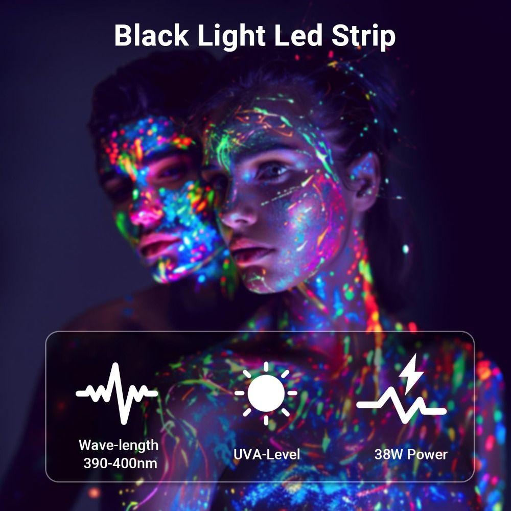 395nm Blacklight LED UV Wall Washer Light 36W Power 40LED Strips Stage LED Bar Washer Lamp Sealed Joint Concert
