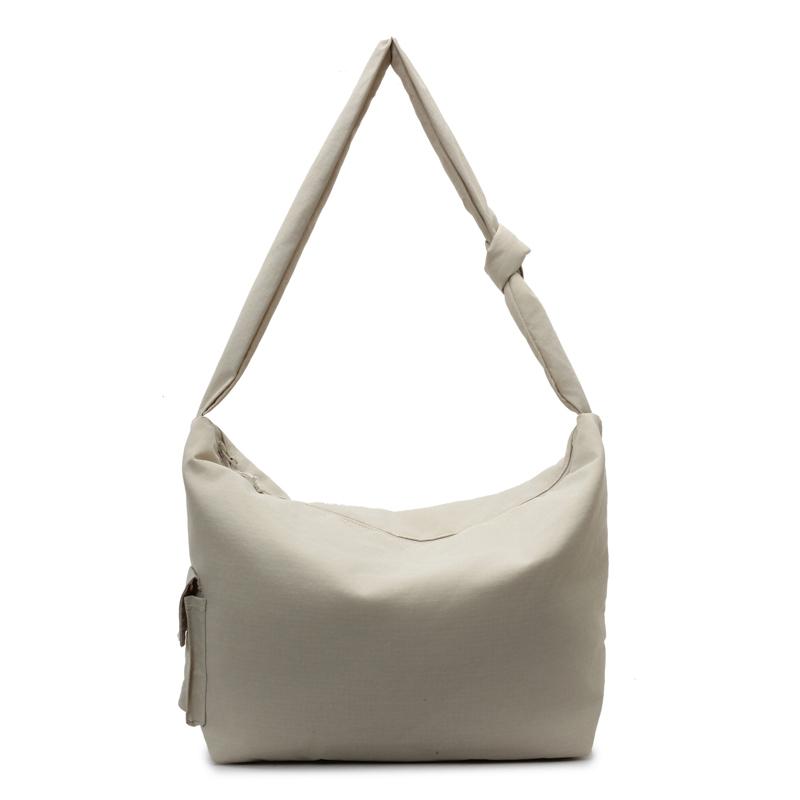 Velká nákupní taška Dámská jednobarevná taška přes rameno Crossbody taška