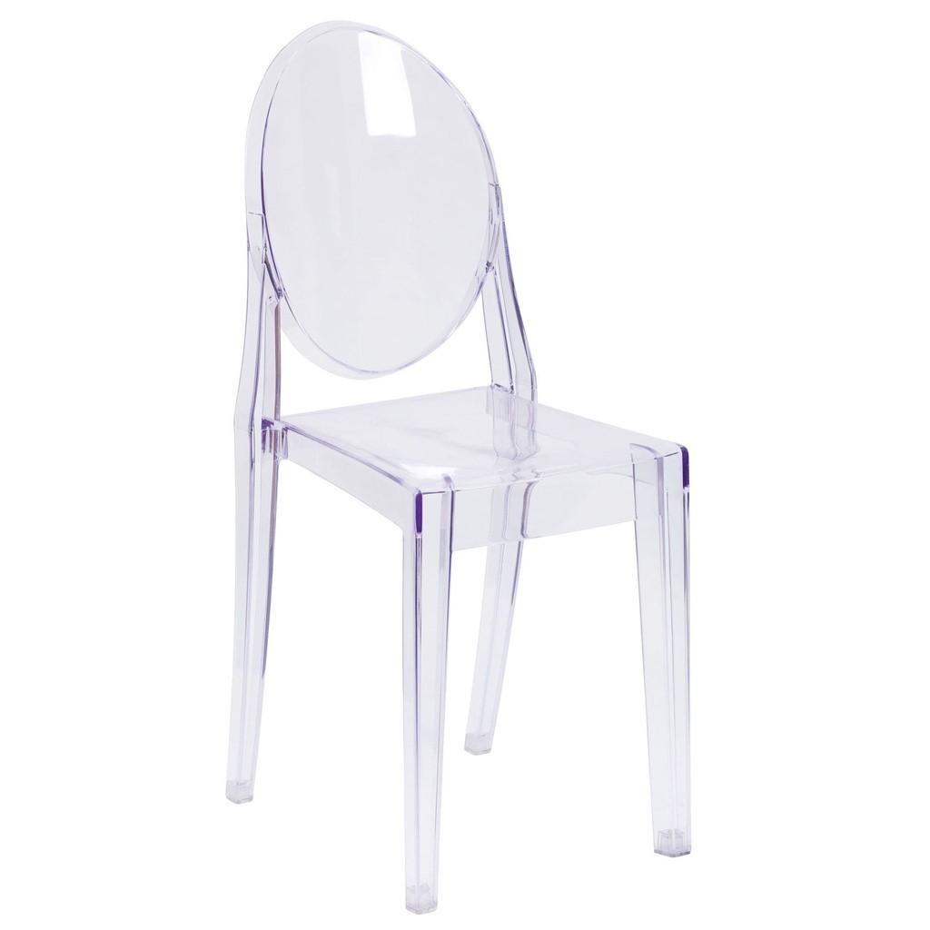 Transparent Ghost Devil Chair Ins Northern Europe Plastic Crystal Makeup Chair Modern Concise Originality Dining Chair