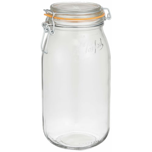 Le Parfait Glass Vocal Jar, 2L, Storage Container, 960510
