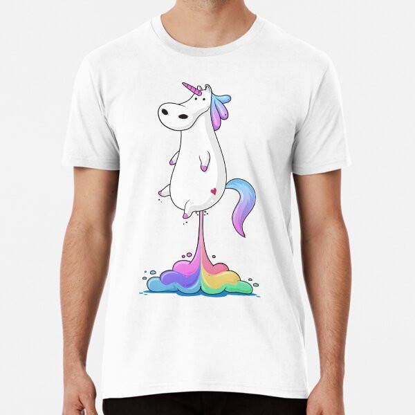 Unicorn Fart T-Shirt S-5XL Best T-Shirt