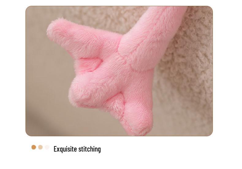 Pink Flamingo Plush Doll - Girly Birthday Gift and Internet Celebrity Toy