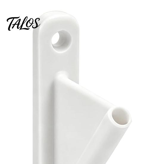Weatherproof Flag Holder Mini Stick with Screws, Wall Mount Pole Decorative Holder, Small Display Bracket for Classrooms Offices Shops