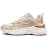 Street Comfortable Retro Synthetic Leather Fabric Support Rebound Breathable Low-Top Casual Running Shoes Women Sneaker 177565-WNT