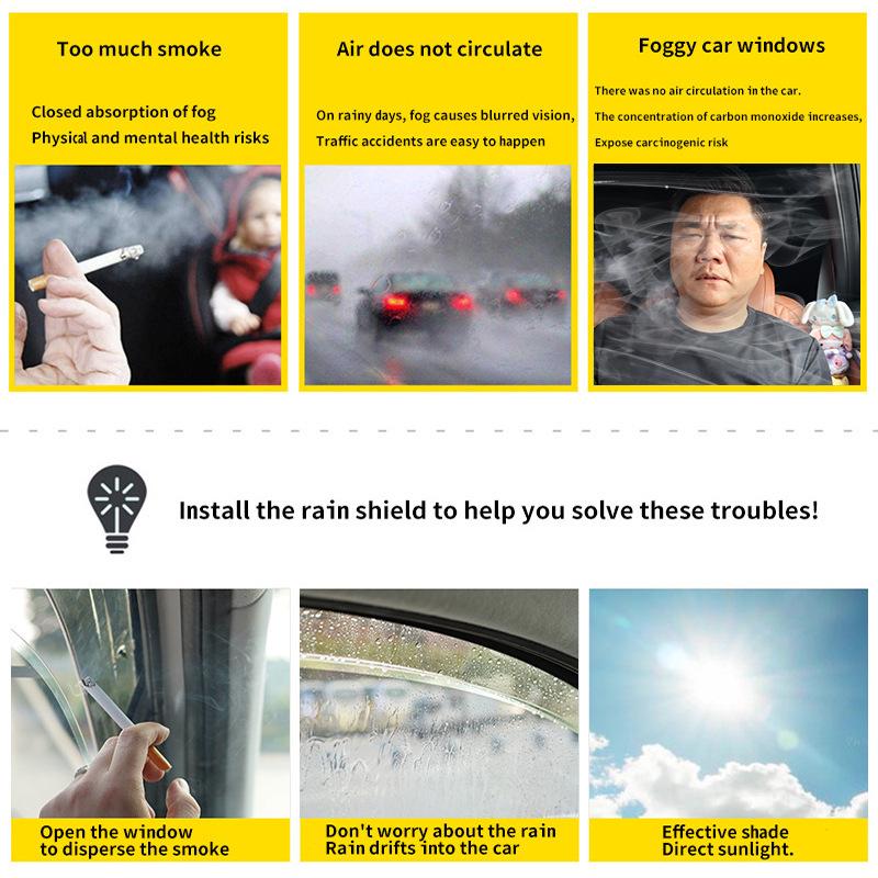 Chevrolet JIMNY Window Rain & Sun Visor Spoilers